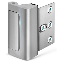 Loquet de renforcement de porte en alliage d'aluminium haute sécurité pour la sécurité domestique et la protection des enfants