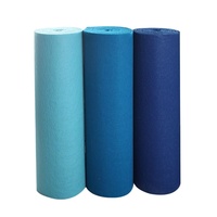 Anti Slip Runner Carpet Needle Punched Runner Carpet Commercial Stair Carpet Wedding Exhibition Outdoor Event Plain Red Carpet