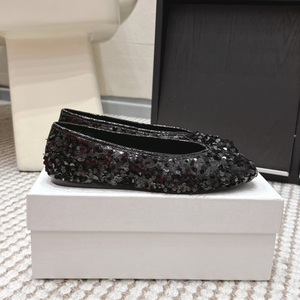 2026 ARKETS chaussures plates pour femmes sans lacet ballerines paillettes supérieure élégante légère conception supérieure chaussures de mariage et de Banquet - Product Image 2