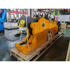 Cizalla Hidráulica Amarilla para Demolición, Montada en Excavadora, para Cortar Refuerzos de Hormigón y Metal, Apta para 5-9 Toneladas - Product Image 3