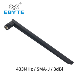 Antena UHF Ebyte TX433-JKD-20 de 3dBi de Alta Ganancia, Antena Impermeable de TPEE de 433Mhz, Antena Flexible de Goma - Product Image 2