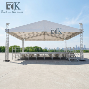 Sistema de armazón de aluminio para techos, ensamblaje de armazón de escenario para conciertos de alta resistencia - Product Image 1