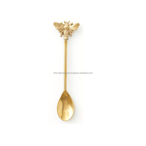 ชุดเครื่องใช้บนโต๊ะอาหารสแตนเลส,พร้อมหูจับไม้ไผ่สไตล์ไม้ไผ่ชุดเครื่องใช้ในอาหารแฟนซีสไตล์ตะวันตก - Product Image 3