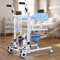 Dispositivo Hidráulico de Altura Ajustable para Mover Pacientes, Herramienta Médica de Enfermería para Discapacitados y Ancianos, Silla Elevadora para Transferencia de Pacientes