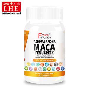 Nuevo Suplemento de Maca con Tongkat Ali y Ginseng, Ayuda a Aliviar el Estrés, Cápsulas de Raíz de Maca y Ashwagandha para Adultos - Product Image 2