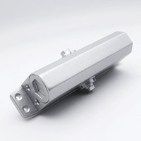 Vente en gros du fabricant Ferme-porte hydraulique pour porte en bois dissimulée en métal silencieux et robuste Commercial Standard Overhead Automatic