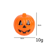 Ember labu ramah lingkungan dengan desain tutup terbuka untuk pesta karnaval dan kotak buta Gashapon Halloween