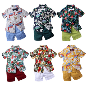 Ensemble <span class=keywords><strong>de</strong></span> vêtements pour garçons Kids Tales, 2 pièces, 100% coton, shorts et t-shirt décontractés, tenues d'été pour tout-petits, ensemble <span class=keywords><strong>de</strong></span> vêtements pour enfants, vente en gros - Product Image 1