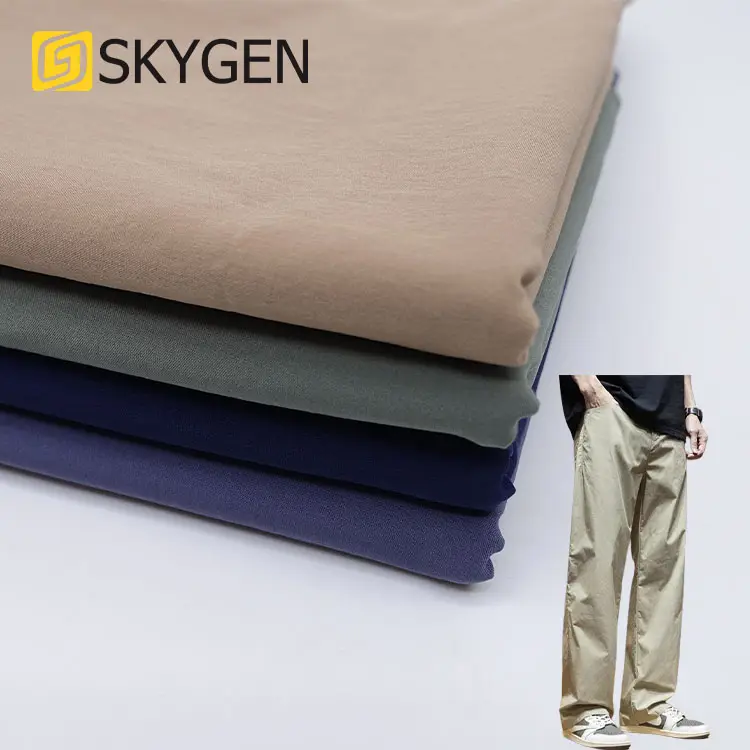 Skygen açık naylon pantolon kumaşı 82 naylon poliamid 18 spandex kumaş poliamid elastan kumaş