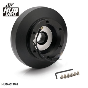 Adaptateur de moyeu court pour <span class=keywords><strong>volant</strong></span> en aluminium HUB Sports 21 mm, kit de moyeu pour <span class=keywords><strong>Mercedes</strong></span> Benz <span class=keywords><strong>W123</strong></span> W124 W126 W201 190E HUB-K195H - Product Image 1