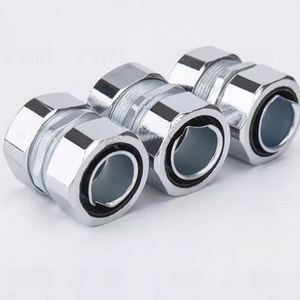 Conexión de Manguera Hexagonal Flexible de Aleación de Zinc Engrosada con Bloqueo Automático para Tubo de Agua de Fuelle, Conexión Roscada de 8-150mm - Product Image 2