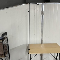 Table en fer métallique télescopique support suspendu