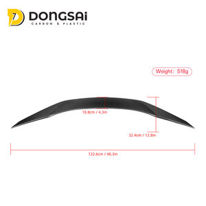 Alerón Trasero de Fibra de Carbono Estilo TRD para <span class=keywords><strong>BMW</strong></span> G29 <span class=keywords><strong>Z4</strong></span> <span class=keywords><strong>M40i</strong></span> <span class=keywords><strong>2020</strong></span>-, Alerón Trasero de Una Sola Pieza para Roadster de Dos Puertas - Product Image 6