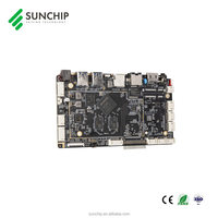 SUNCHIP RK3568, distributeur automatique, terminal de beauté, machine d'affichage numérique, PCB intégré, carte mère Android, LVDS EDP 4G