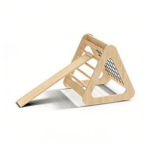 Structures d'escalade en bois d'intérieur pour enfants, échelle et toboggan <span class=keywords><strong>de</strong></span> type <span class=keywords><strong>jungle</strong></span> gym pour les jeux des tout-petits - Product Image 4