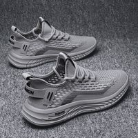 Chaussures de course personnalisées pour hommes, respirantes, en matériau Fly Knit, légères, confortables, chaussures de course de marque, chaussures de créateur
