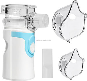 Mesin medis elektrik Mini portabel, <span class=keywords><strong>Nebulizer</strong></span> Inhalator bebas genggam untuk anak-anak, Atomizer Asma - Product Image 1