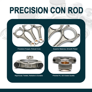 Biela para coche, accesorio para AUDI A2 (8Z0) 2000-2005 1,4 <span class=keywords><strong>TDI</strong></span> <span class=keywords><strong>VW</strong></span> <span class=keywords><strong>POLO</strong></span> (6N2) (9N _) 1999-2001 BNM BWB BMS BNV AMF BAY 045105401B 045105401C - Product Image 4