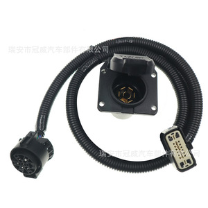 Trailer Connector 7 Pin Wiring <b>Harness</b> 1 Meter IP65 PVC Insulation For Acadia XT5 56393 118287 - Product Image 1