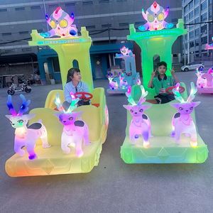 Coche de Choque Luminoso Grande para Niños y Adultos, Nuevo, a Batería, para Interiores y Exteriores, para Jardín - Product Image 4