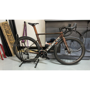 Vélo de route en fibre de carbone, entièrement équipé de freins à disque mécaniques Shimano 105 R7120 24 vitesses, aérodynamique, léger, pour les compétitions de cyclisme et les sports. - Product Image 4