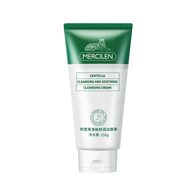 חם מכירות הטובה ביותר עמוק נקי טבעי Centella נגד אקנה לעור שמן פנים ניקוי קרם