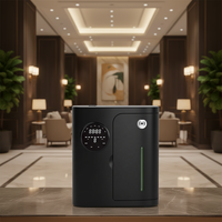 Diffuseur d'arômes automatique professionnel de luxe, à fixation murale, prise américaine, alimentation électrique, application de contrôle de la fragrance