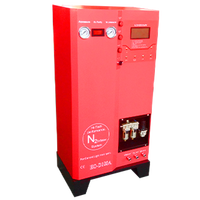 Machine de gonflage d'adhérobes de voiture certifiée CE, affichage LCD, matériau en aluminium, niveau sonore 70 dB, moniteur de pression des pneus