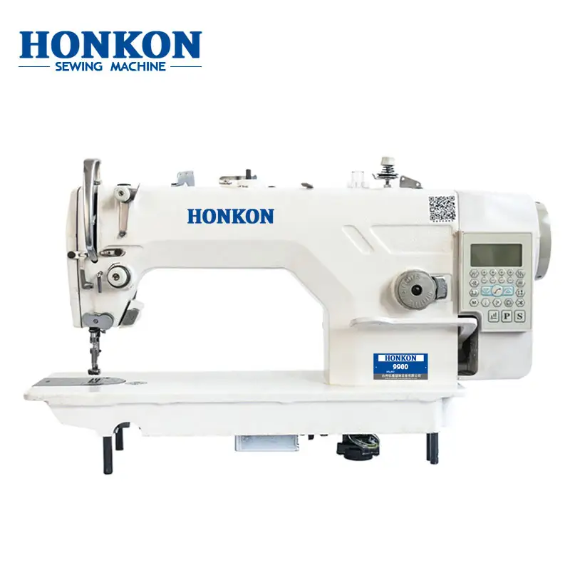 HK9900-D3 ordenador Industrial máquina de coser solo pespunte aguja de común material delgado