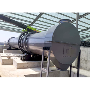 Silt döner kurutma kuru makine ekipman vakum pompası harcanan tahıl ve kum kurutma döner fırın kanatlı pompa kuru - Product Image 5