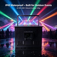 Projecteur laser d'animation RGB IP65 40W 30W à faisceau large FB4 DMX512 pour spectacle extérieur, monument, scène, DJ, discothèque