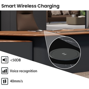 Office <b>Desk</b> Modern Luxury Executive With Storage Adjustable Height Boss <b>Workstation</b> Table Office <b>Desk</b> - Product Image 4