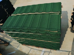 Fabricants de toits chinois Tuile de toit <span class=keywords><strong>en</strong></span> métal enduit de pierre galvanisée ondulée de haute qualité et rentable - Product Image 4