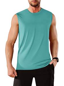 Gilet estivo traspirante con logo personalizzato senza maniche a prezzi accessibili per uomo maglietta bianca per uomo logo personalizzato - Product Image 6