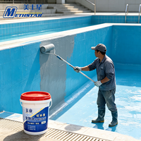 Fabricant en gros V955 Émulsion acrylique à diamant apparent + Revêtement imperméable au carbonate de calcium Peinture murale film sans joint