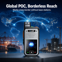 Radio Traducteur IA XUNLIBAO PoC 4G LTE Fabricant Usine OEM ODM Logo Personnalisé GPS Carte SIM Couverture Mondiale Talkie-Walkie W500