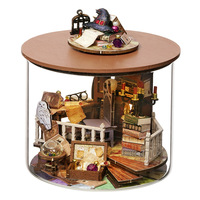 Kit de Modélisation 3D Bouteille des Rêves - Maison Miniature en Bois dans un Pot en Verre, Décoration Unique pour la Maison et le Bureau, Cadeau DIY Premium pour Adultes, 101-500 Pièces