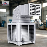 Refroidisseur d'air mobile industriel DX 2,2 kW, climatiseur refroidi par eau 380 V, sur pied, pour restaurants, usines, fermes