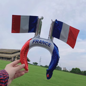 Bán Buôn Tùy Chỉnh Trang Trí Bên Quốc Gia Headband Bóng Bay Quốc Gia Cờ Bóng Bay Bơm Hơi Các Nước Chủ Đề Lá Bóng Bay - Product Image 4
