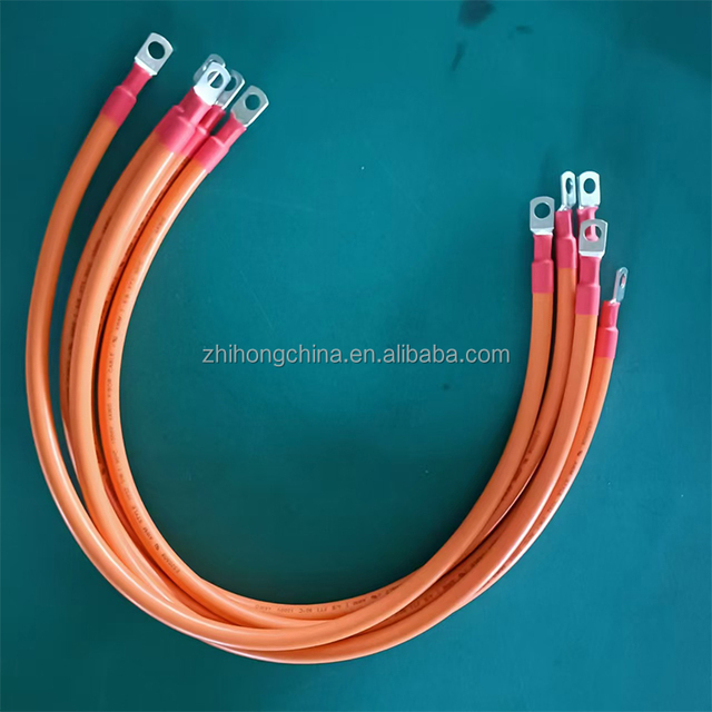 Car Battery Solar DC High Voltage Cable 6AWG PVC Insulated Tinned Copper Wire with Connector /CE/ for