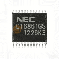 1 unidad/lote Nuevo Original D16861 D16861GS UPD16861GS Chip IC para Encendido de Coche, Accesorios de Piezas Automotrices SSOP-24 en stock