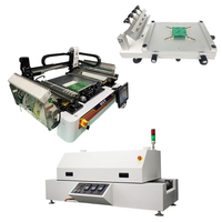 Machine d'impression de pâte à souder smt ligne de production Smd bureau petite imprimante à pochoir Smt pâte à souder soudure