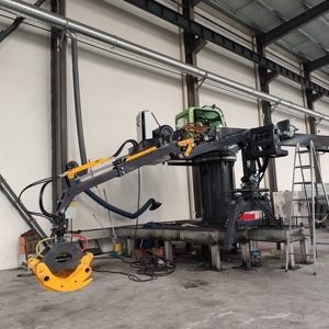 Kamyon Üstü Tomruk Tutucu Vinç Küçük Döner Tutucu Orman Kereste Vinci Mobil Kamyon için - Product Image 5