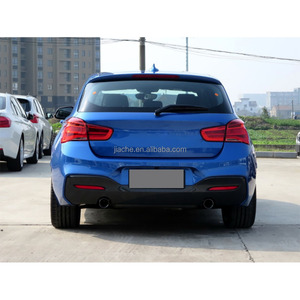 Spoiler Diffusore Labbro Paraurti Posteriore in ABS con Luci per <span class=keywords><strong>BMW</strong></span> <span class=keywords><strong>Serie</strong></span> <span class=keywords><strong>1</strong></span> F20 M Sport M135i M140i 2016-2018 Nero Lucido - Product Image 2