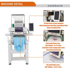 Offre Spéciale <span class=keywords><strong>Machine</strong></span> à broder à tête unique à 15 aiguilles conçoit une <span class=keywords><strong>machine</strong></span> à broder informatisée pour vêtements - Product Image 2