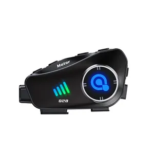 Best Verkopende Oem Fabricage Waterdichte Lange Batterij Blue Tooth Wifi App Videorecorder 1080P Camera Motorhelm Headsets