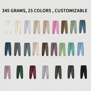 Pantaloni Sportivi da <span class=keywords><strong>Uomo</strong></span> Personalizzati OEM ODM in <span class=keywords><strong>Cotone</strong></span> Tinta Unita da 345 grammi con Cappuccio - Product Image 5