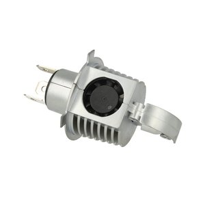 Completo Led tutto In uno Kit Canbus H4 30/30W 12V 24V per auto moto Scooter camion bianco 4000 Lumen con ventilatore silenzioso singolo - Product Image 3