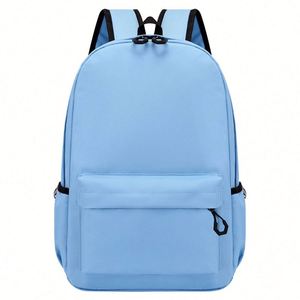 2025 <b>Simple</b> Solid Color Casual Zipper <b>Backpack</b> Can Choose Different Colors of - Product Image 4