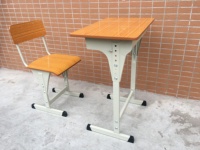 Chaise de Bureau Simple de Haute Qualité au Design Classique, Mobilier Scolaire Pratique pour Salle de Classe, Bureau à Domicile, en Métal et Contreplaqué Durables